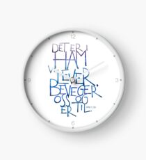 Det er i ham vi lever Clock