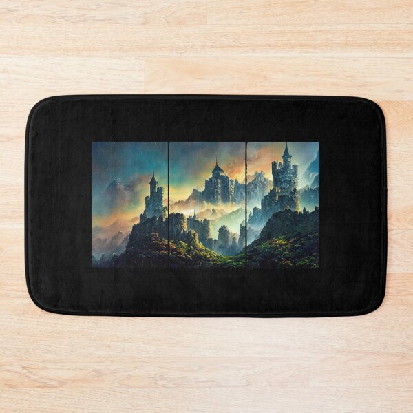 Item preview, Fantasy Castle in the Mountains designed and sold by CreativNode.