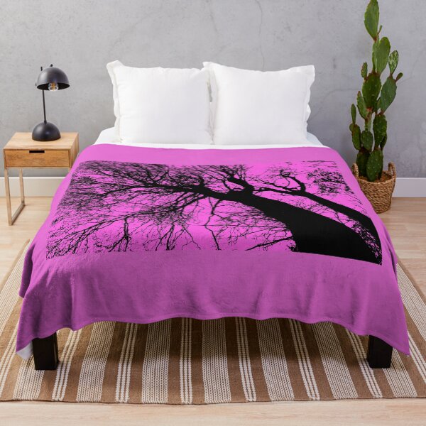Item preview, Tree Silhouette Pink Digital Art designed and sold by eddiebarronshop.
