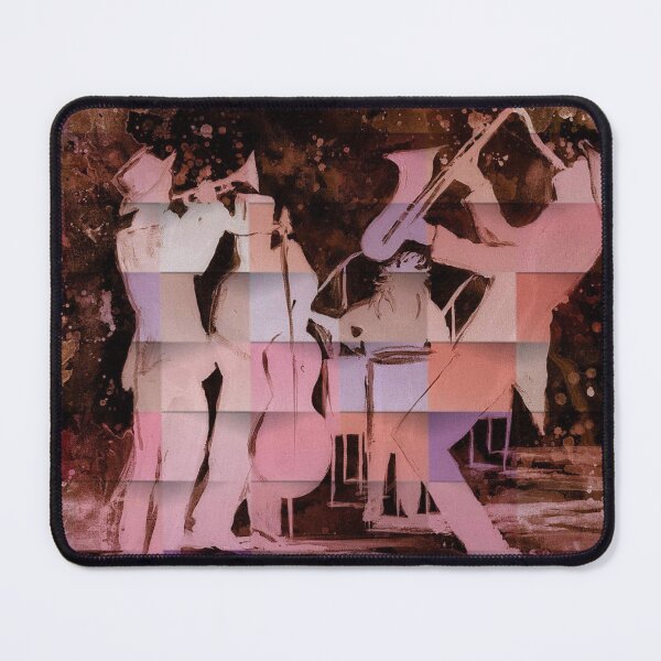 Item preview, Jazz On Pastel Squares designed and sold by Sally peckham.