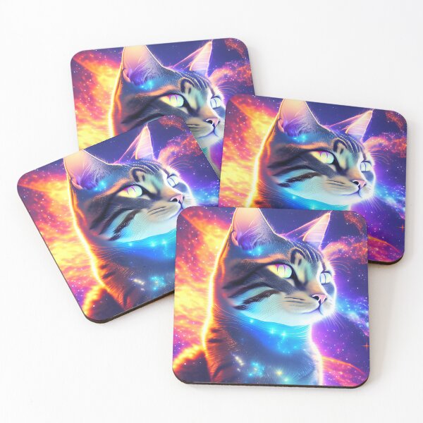 Item preview, Fascinating Cat In Galactic Style designed and sold by VitalDesigner.