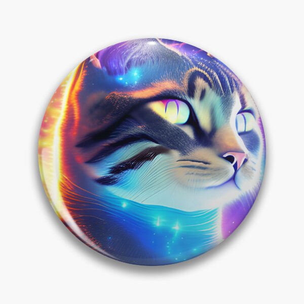 Item preview, Fascinating Cat In Galactic Style designed and sold by VitalDesigner.