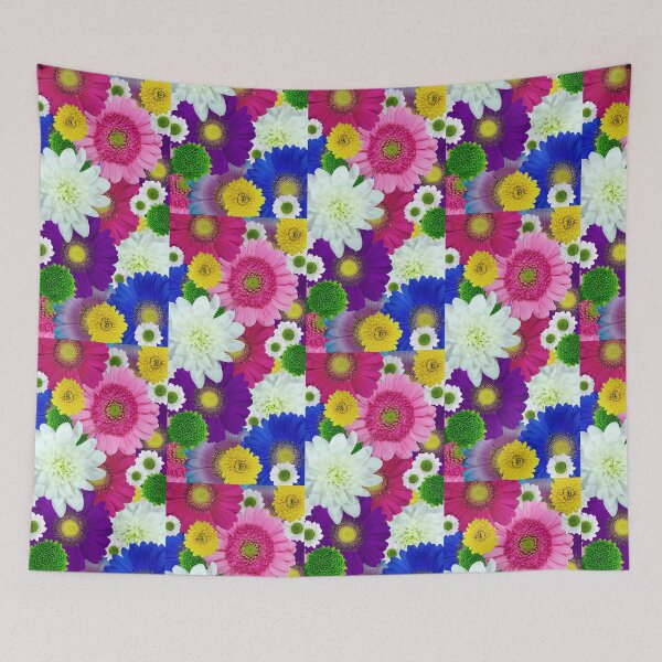Item preview, colorful flowers designed and sold by shop-by-m.