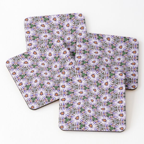 Item preview, White Aster Flower designed and sold by Patternflower.