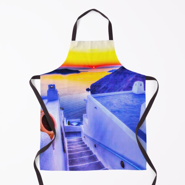 Item preview, Santorini Steps Sunset designed and sold by Paul Thompson Photography.