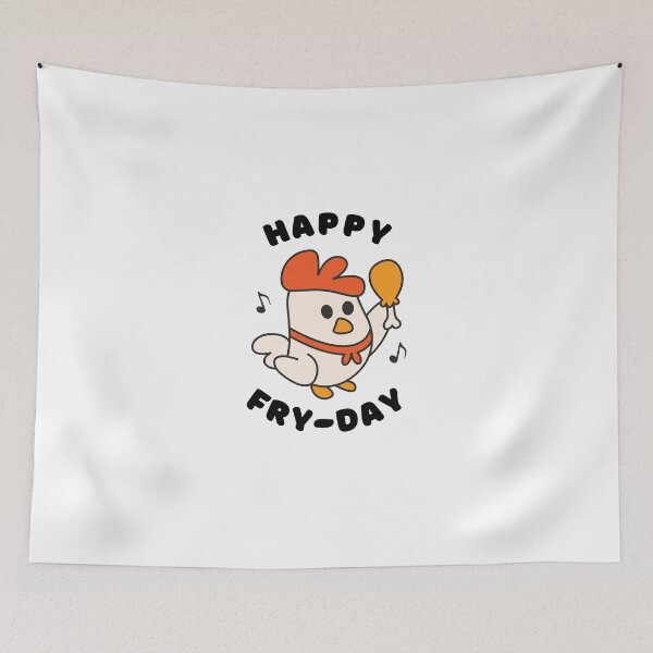 Item preview, Happy Fry Day designed and sold by Zeetube.