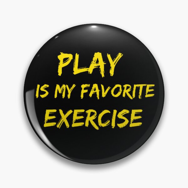 Item preview, Play Is My Favorite Exercise, Funny Physical Therapy PT Month designed and sold by mystylecorner.