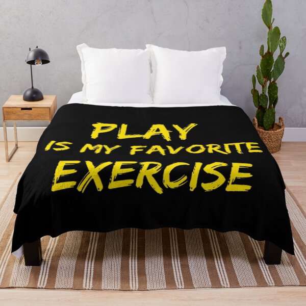 Item preview, Play Is My Favorite Exercise, Funny Physical Therapy PT Month designed and sold by mystylecorner.