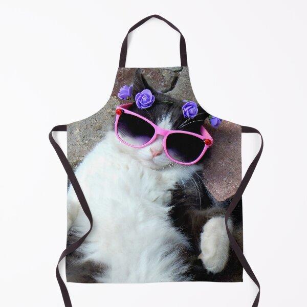 Item preview, cat with glasses designed and sold by Batartiste.