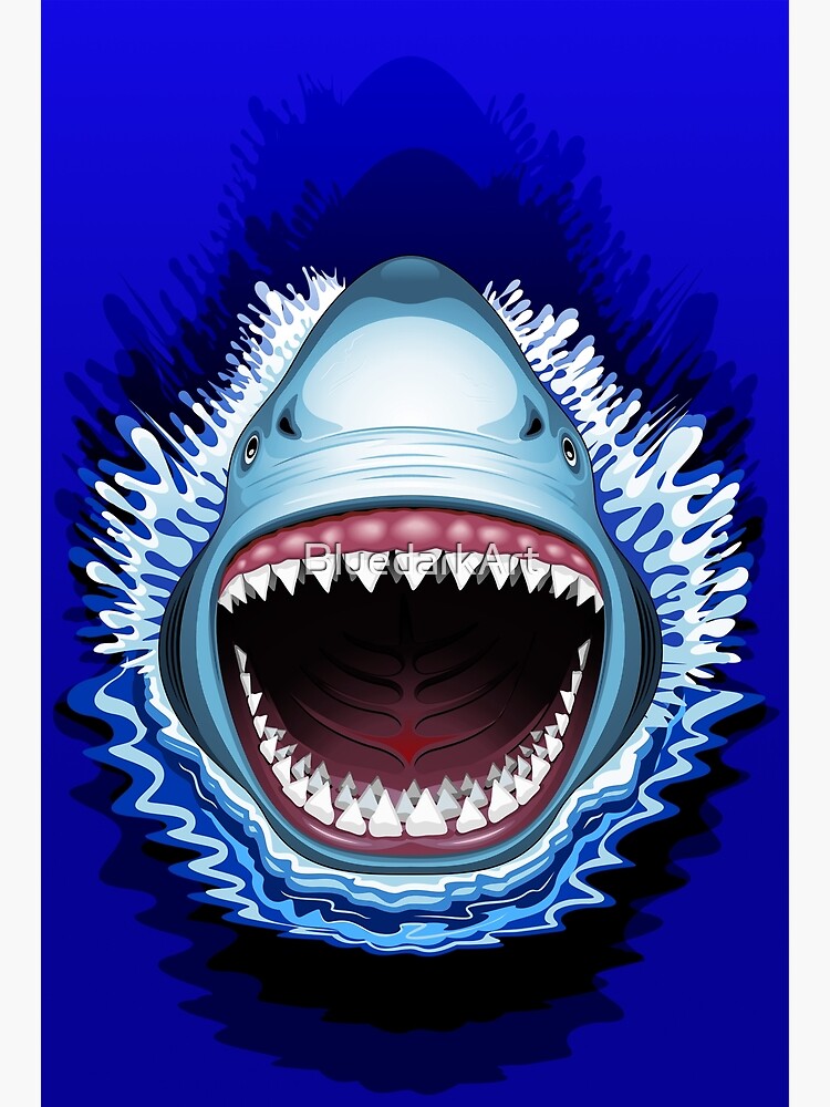 Shark Mouth Card 