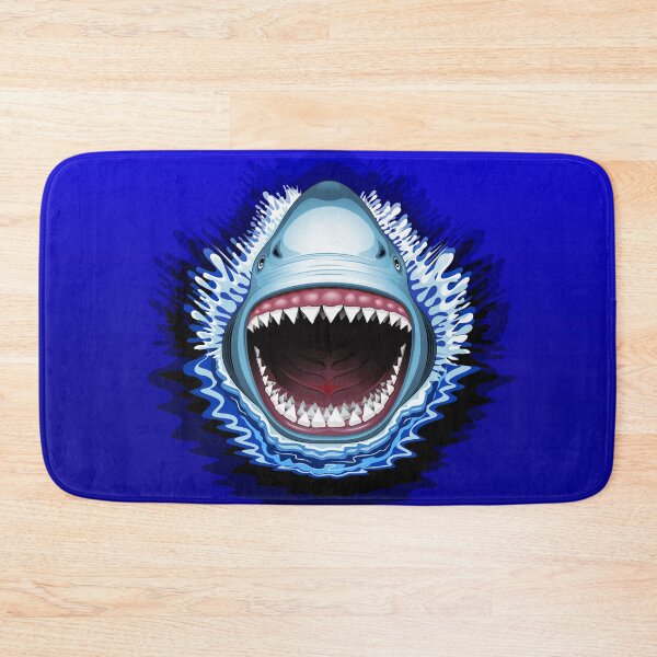 Item preview, Shark Jaws Attack designed and sold by BluedarkArt.