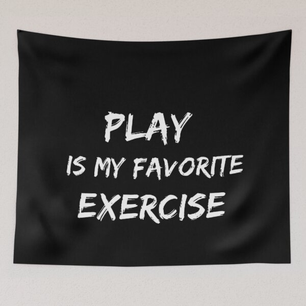 Item preview, Funny Play Is My Favorite Exercise,Physical Therapy PT Month designed and sold by mystylecorner.