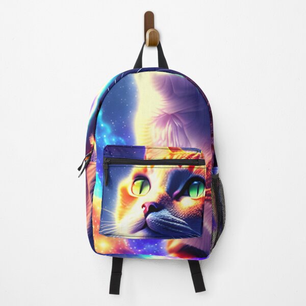 Aperçu de l'œuvre Colorful Cat In Galactic Style créée et vendue par VitalDesigner.