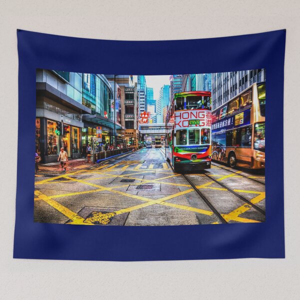 Item preview, Hong Kong Tram Crossing designed and sold by Paul Thompson Photography.