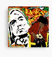 Iggy and Basquiat Canvas Print
