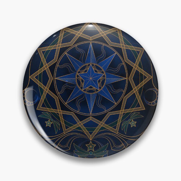 Item preview, Blue Enchantment: Celestial Suns, Moons, Stars designed and sold by Make-It-Mico.