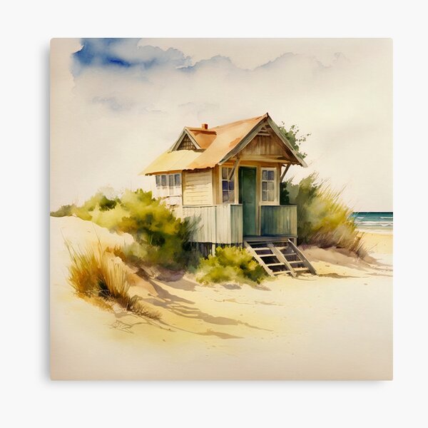 Item preview, Wooden Beach Hut designed and sold by Wall-Art-Design.