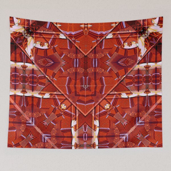 Item preview, *FUNNY ABSTRACT TRIBAL GEOMETRIC CHOCOLATE MILK PATCHWORK PAINTING* designed and sold by Ralek.