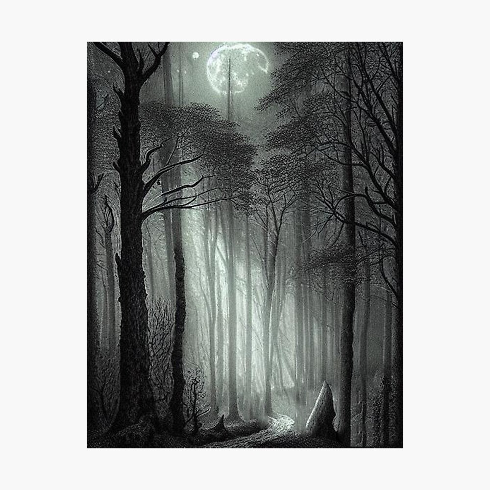 Dark Forest Poster