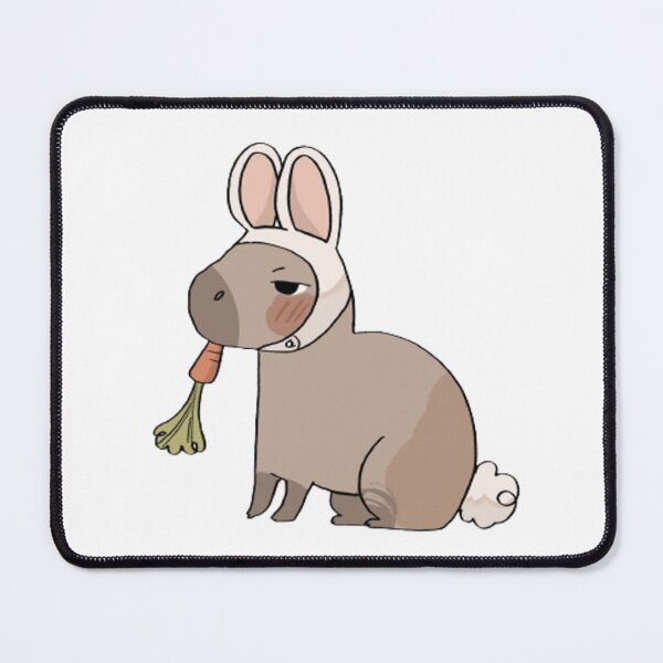 Item preview, Capybara dressed as bunny designed and sold by FunkisDesignes.