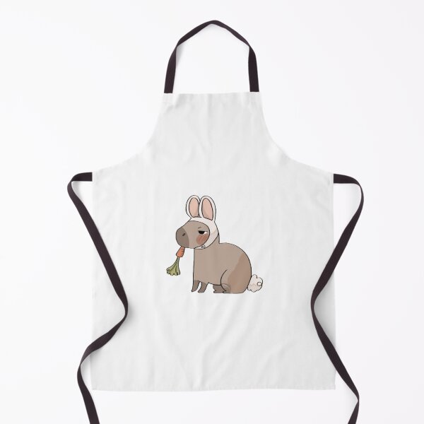 Item preview, Capybara dressed as bunny designed and sold by FunkisDesignes.