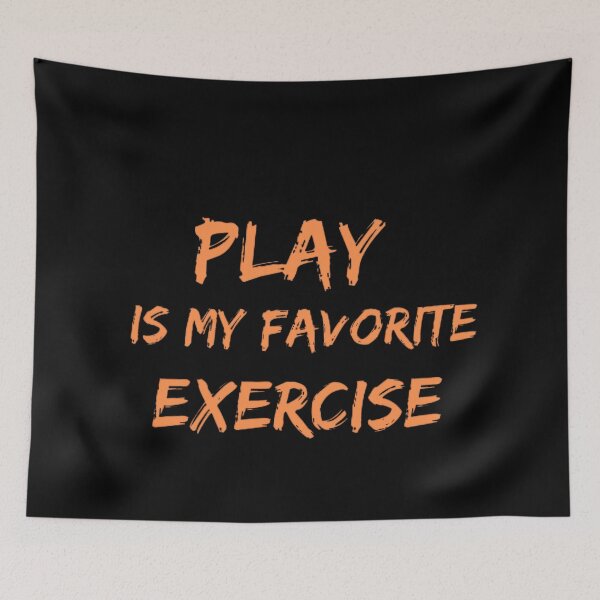 Item preview, Funny Play Is My Favorite Exercise,Physical Therapy PT Month designed and sold by mystylecorner.