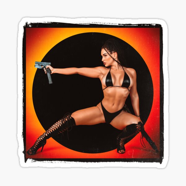 Adult Stickers - Sexy Girl Stickers - Cosplay Girls - Girls With Guns #1 in  Color - Grunge Version Magnet for Sale by nspstickers