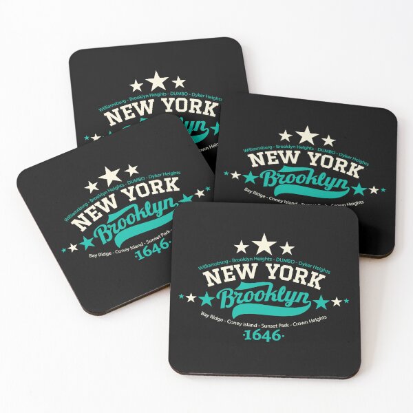 Item preview, New York Brooklyn, Brooklyn lettering, Brooklyn logo designed and sold by Boogosh.