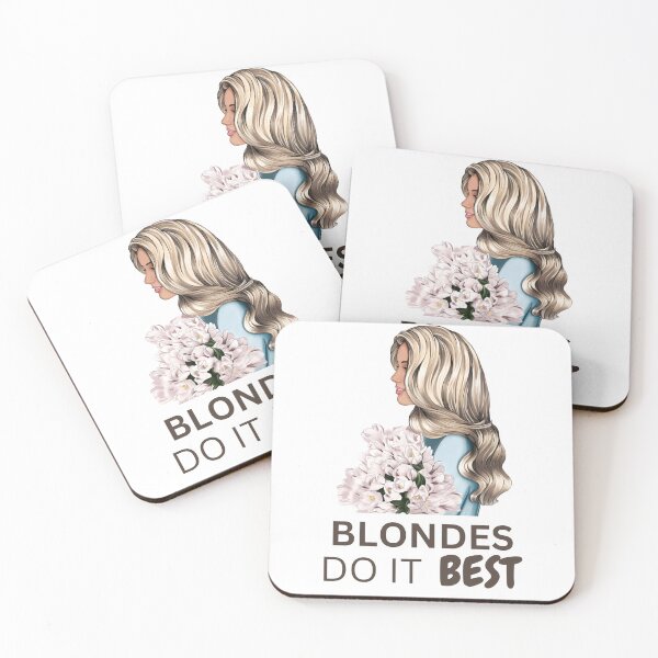 Aperçu de l'œuvre Les blondes font mieux créée et vendue par DSC-Fashion.