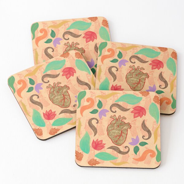 Item preview, Mughal Heart Pattern designed and sold by MischaDraws.