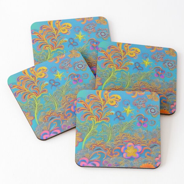 Item preview, Psychedelic colourful happy mood abstract designed and sold by Stratomi.