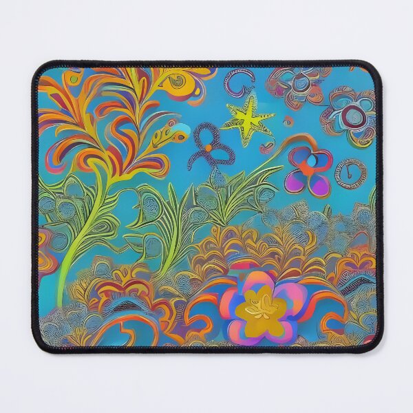 Item preview, Psychedelic colourful happy mood abstract designed and sold by Stratomi.