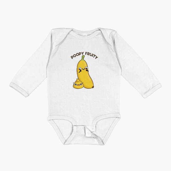 Item preview, Poopy Fruity Funny Fruit Banana Puns  designed and sold by punnybone.