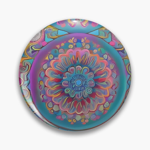 Item preview, Psychedelic colourful happy mood abstract designed and sold by Stratomi.