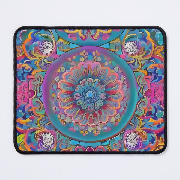 Item preview, Psychedelic colourful happy mood abstract designed and sold by Stratomi.
