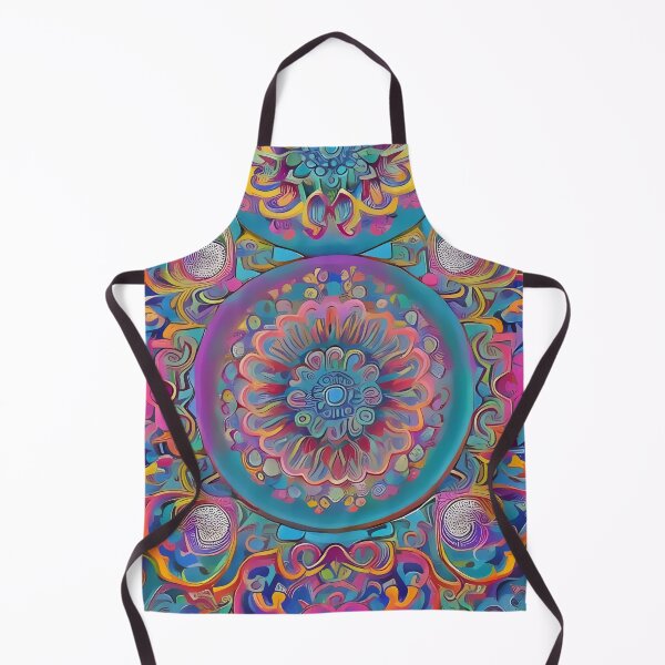 Item preview, Psychedelic colourful happy mood abstract designed and sold by Stratomi.