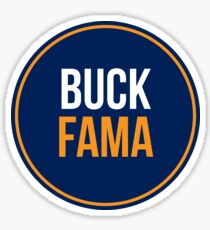 Buck Fama (Auburn Stil) Sticker