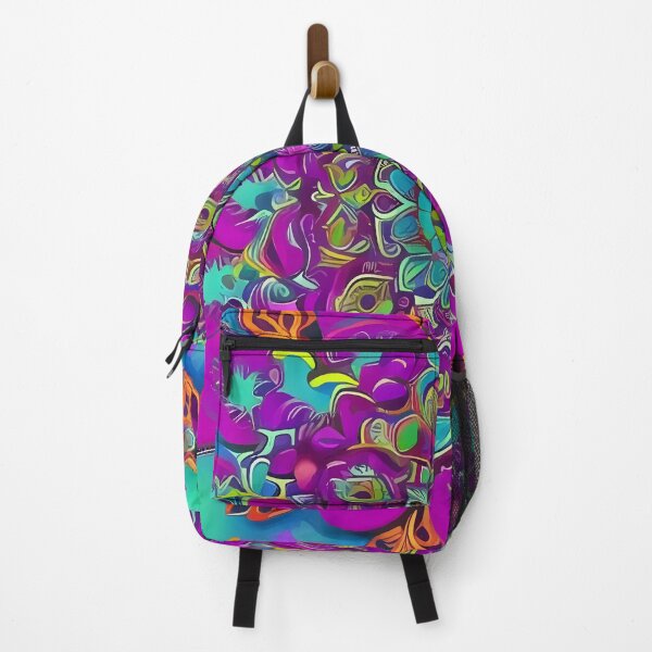 Item preview, Psychedelic colourful happy mood abstract designed and sold by Stratomi.