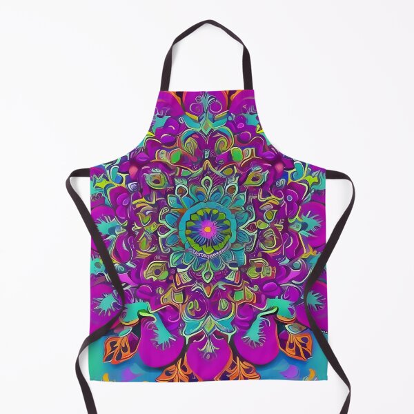 Item preview, Psychedelic colourful happy mood abstract designed and sold by Stratomi.