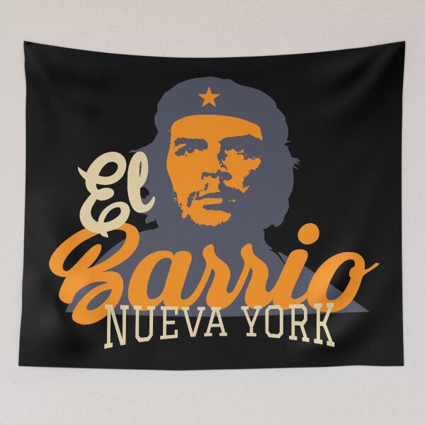Item preview, New York El Barrio - Spanish Harlem - El Barrio NYC Che Guevara designed and sold by Boogosh.