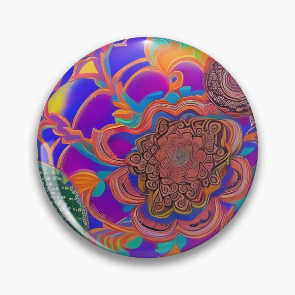 Item preview, Psychedelic colourful happy mood abstract designed and sold by Stratomi.