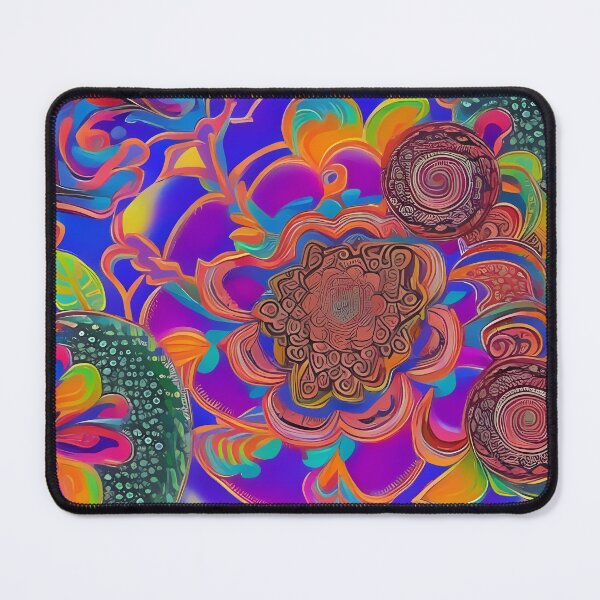 Item preview, Psychedelic colourful happy mood abstract designed and sold by Stratomi.