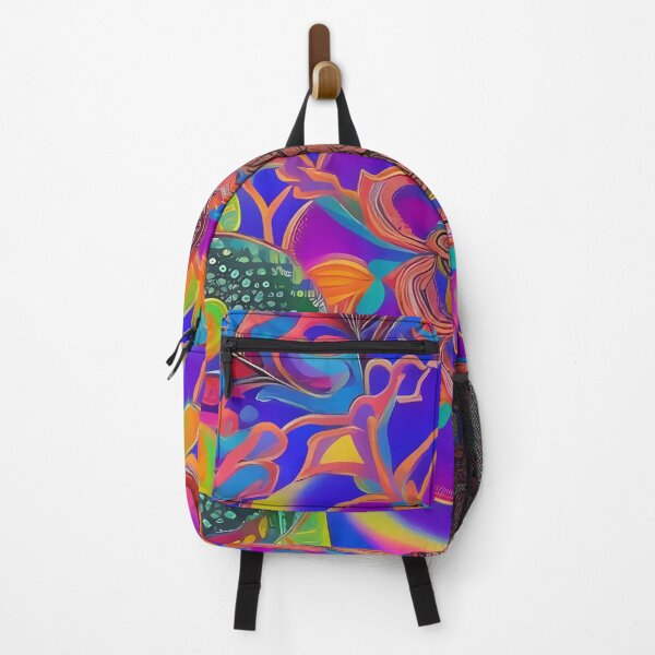 Item preview, Psychedelic colourful happy mood abstract designed and sold by Stratomi.
