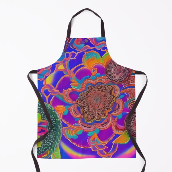 Item preview, Psychedelic colourful happy mood abstract designed and sold by Stratomi.