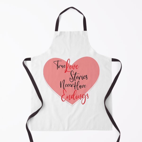 Item preview, True Love Stories Never Have Endings Heat Love Design designed and sold by RiyonArts.