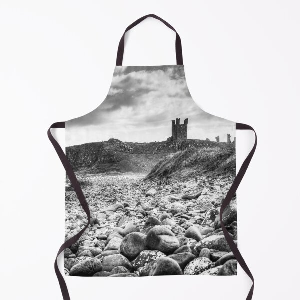 Item preview, Dunstanburgh Castle Northumberland Black And White designed and sold by Paul Thompson Photography.