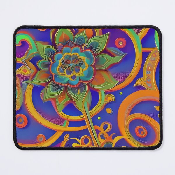Item preview, Psychedelic colourful happy mood abstract designed and sold by Stratomi.
