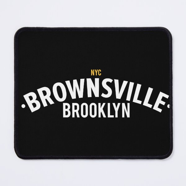 Item preview, Brownsville New York Brooklyn - Brownsville Brooklyn lettering - modern Brownsville logo designed and sold by Boogosh.