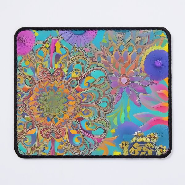 Item preview, Psychedelic colourful happy mood abstract designed and sold by Stratomi.