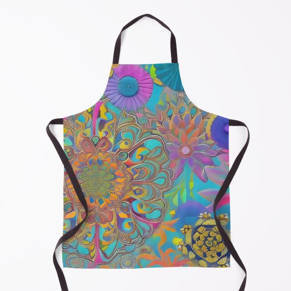Item preview, Psychedelic colourful happy mood abstract designed and sold by Stratomi.